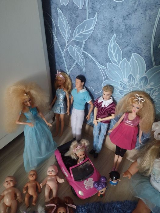 Набір іграшок/лялька/ лот ляльок/barbie/пупси