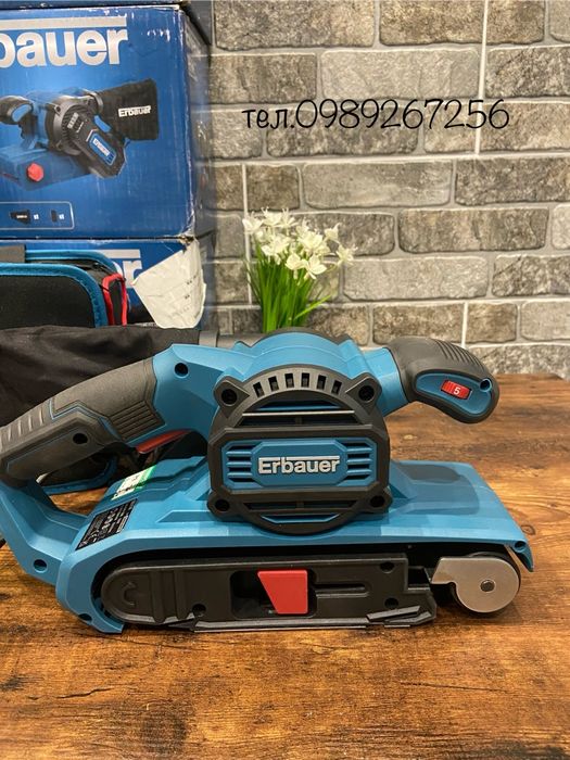 Стрічкова шліфувальна машина, шліфмашинка ERBAUER АНГЛІЯ