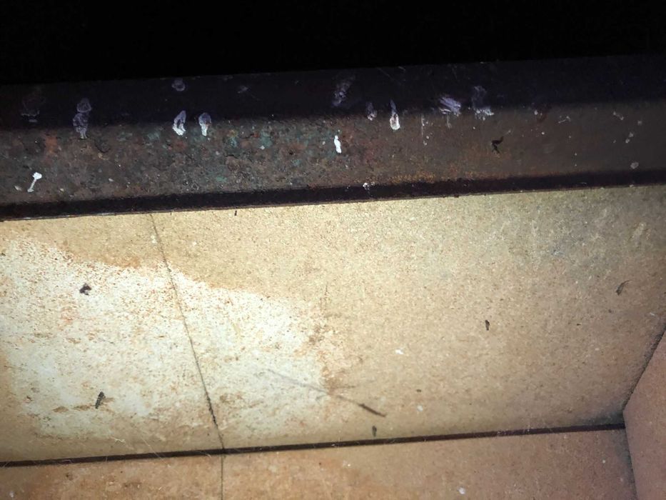 Salamandra a lenha em bom estado