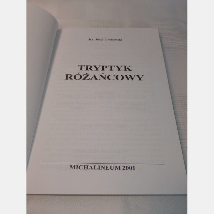 Tryptyk różańcowy. Ks. Józef Orchowski