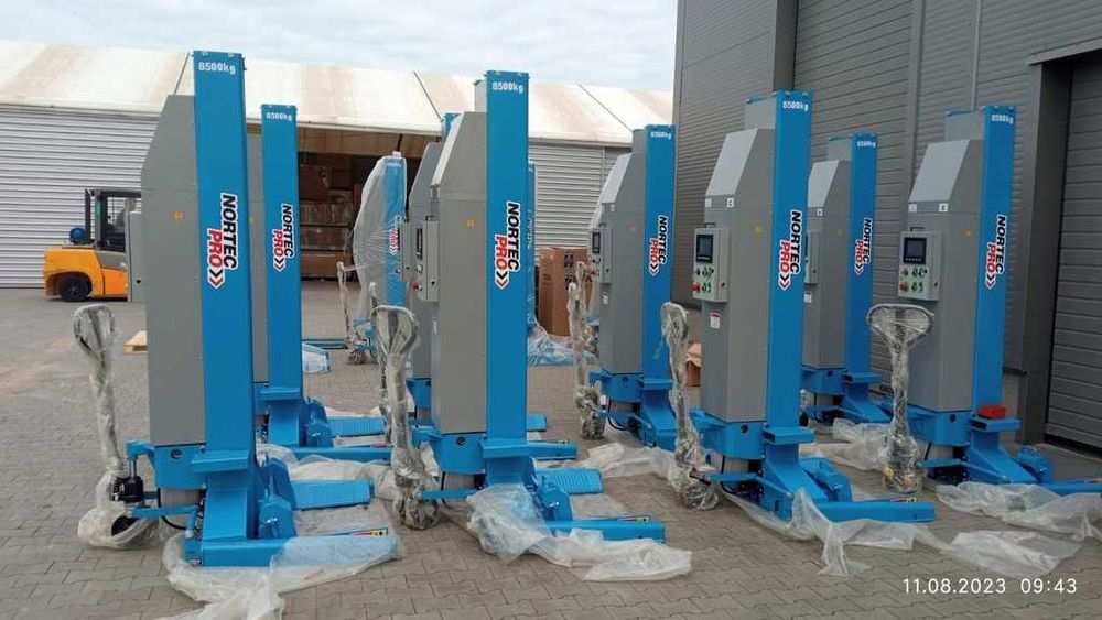 NORTEC PRO PK8500W Kolumny TIR 8,5T mobilne