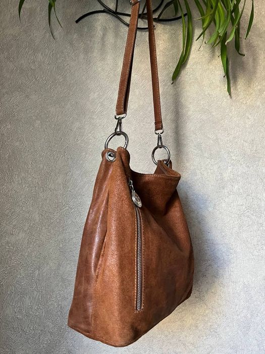 Сумка  кожаная &