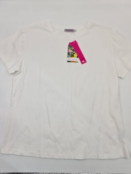 T-shirt senhora branca Boske L nova