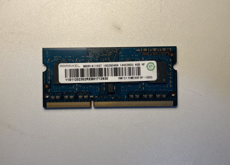 Memória Ram DDR3L - Conjunto de 8GB