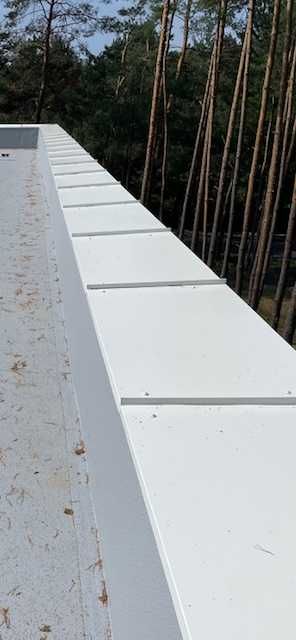 Obróbki Blacharskie- Dekarskie - Gięcie blachy