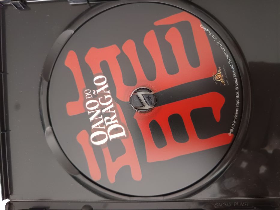 DVD o ano do dragão