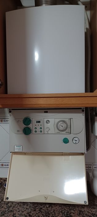 Caldeira Vaillant a funcionar