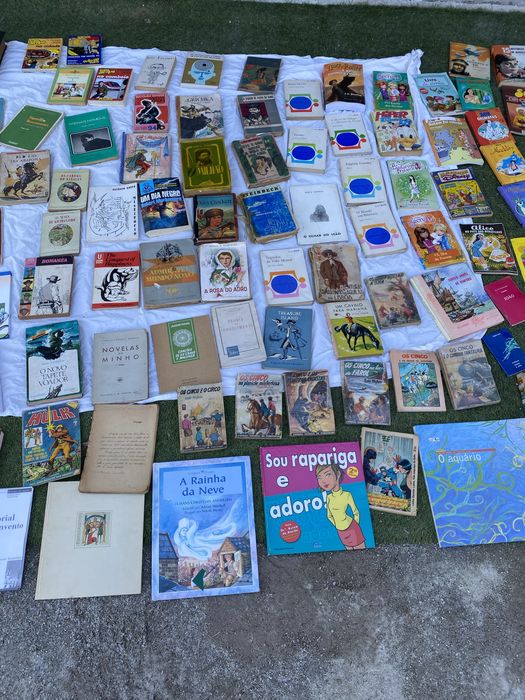 Livros antigos colecao