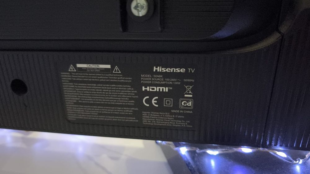 Smart TV Hisense 50 polegadas OLED 4k ultra hd