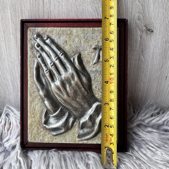Obrazek mosiężny religijny