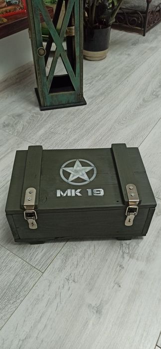 Ящик під рюмки з гільз