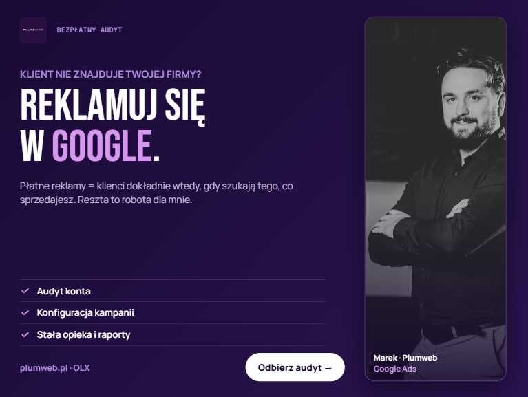 Reklama w internecie / Facebook Ads / Google Ads - Freelancer