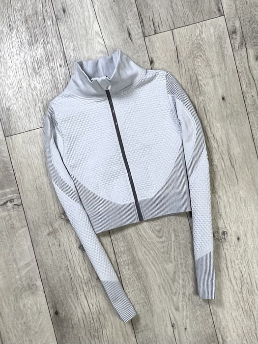 Кофта лонгслив S размер женская спортивная серая