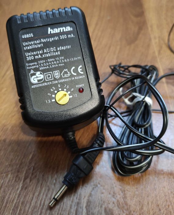 Компактный фонокорректор для MM-систем Hama PA-005 + блок питания и Proclass-Audio межблочный кабель