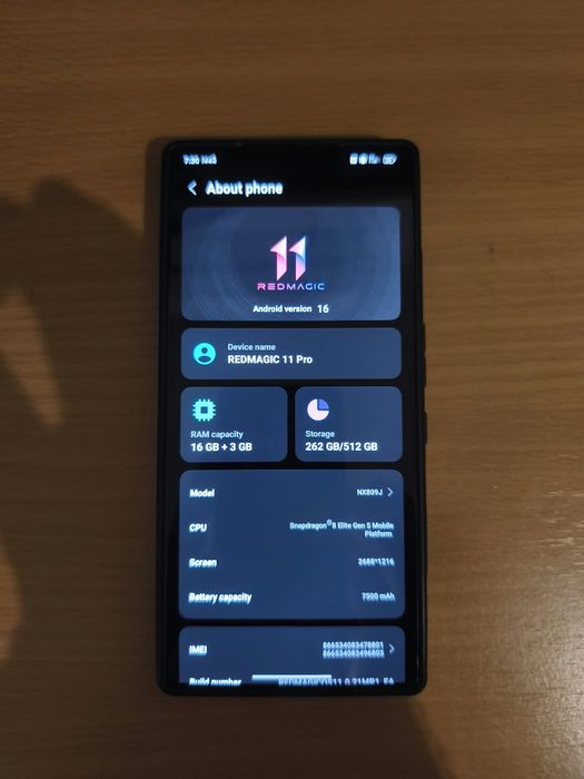 Redmagic 11 Pro 16GB+512GB / Subzero