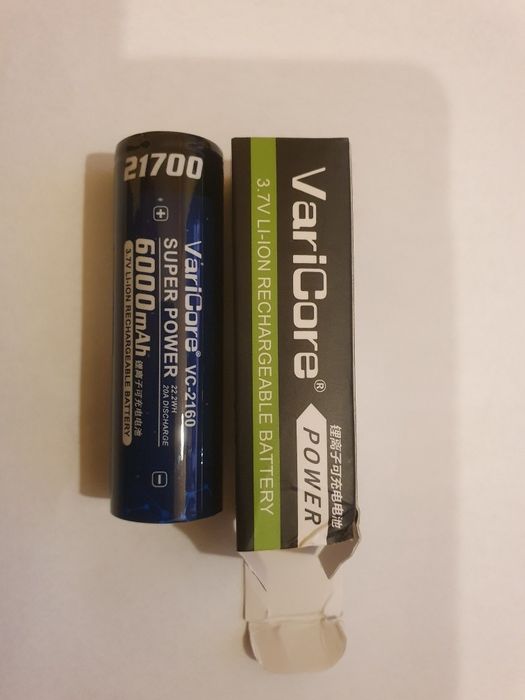 Akumulator Li-ion 21700, 6000mAh