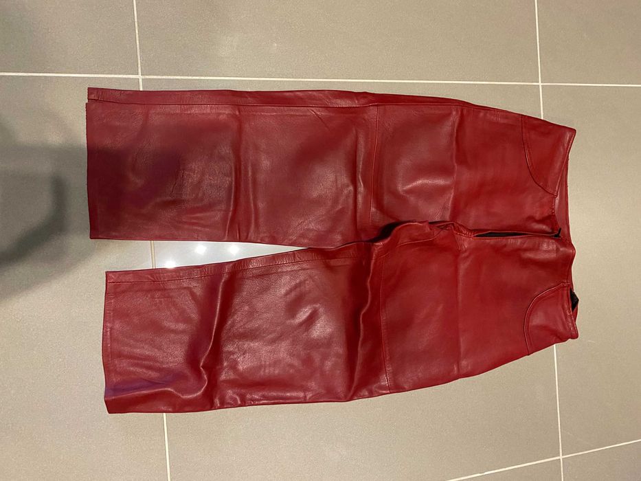 Sprzedam kilka par spodnie i spodnic skora naturalna