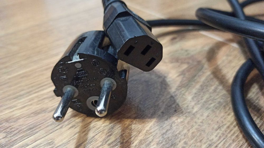 Kabel przewód zasilający do komputera drukarki monitora TV 300 cm