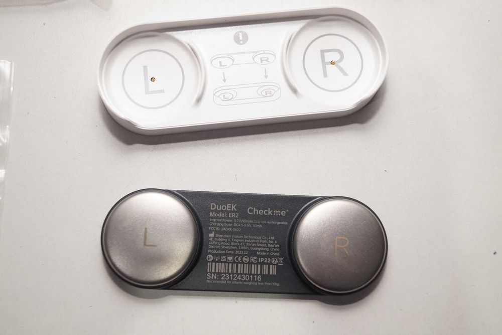 1731 Checkme ER2 DuoEK Przenośny Monitor EKG Bluetooth z paskiem