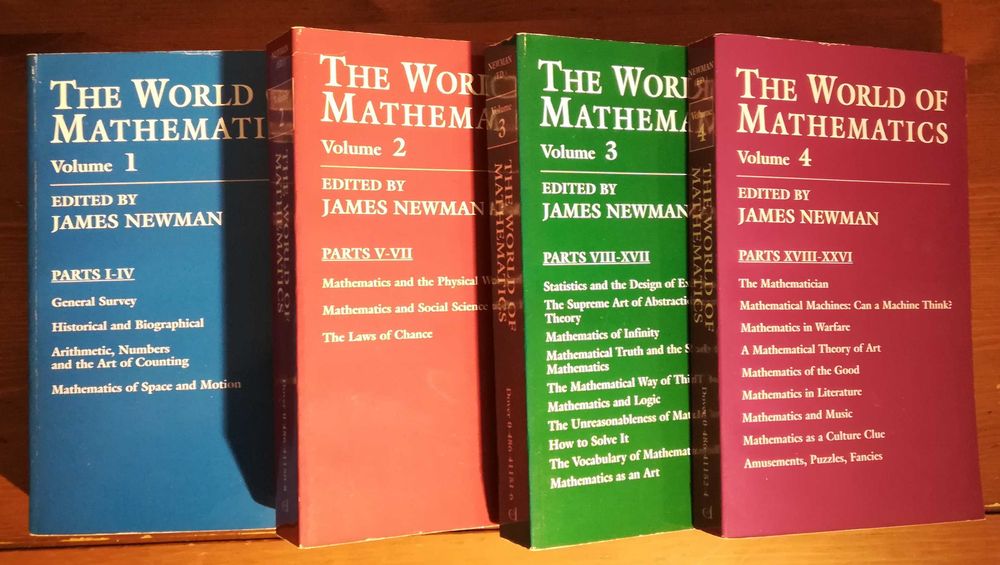 Livro - The World of Mathematics (4 Volumes)