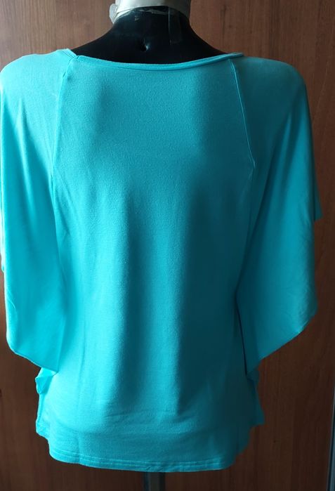 Seledynowa bluzka damska S