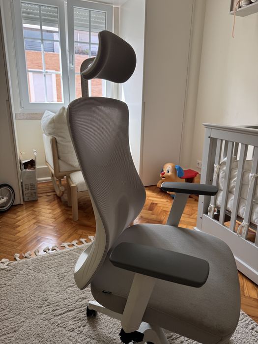 Cadeira de Escritório Ergonómica ACTECK c/ Apoio Lombar e Cabeça