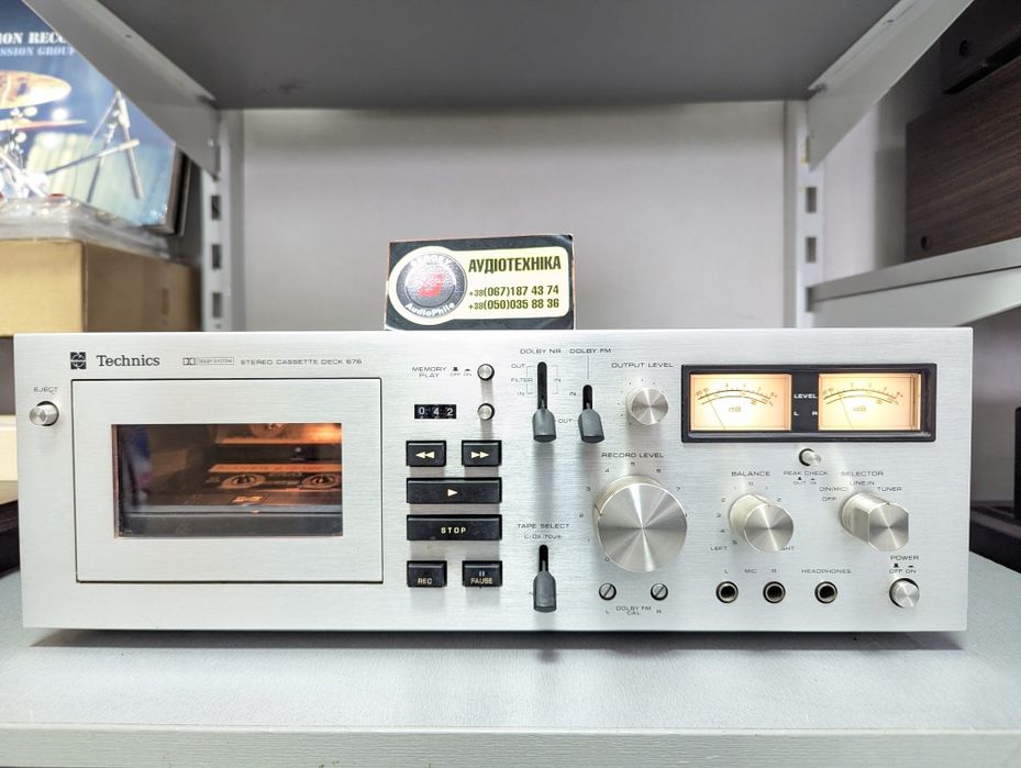 ТОП Technics RS-676USD. Stereo Cassette Deck. Вес 11 кг. JAPAN