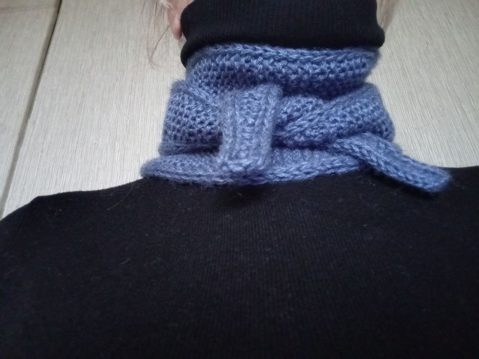 Вязаные шарфики "Софи"