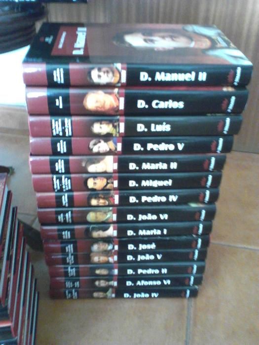 Colecção Reis De Portugal - 34 livros - Colecção completa