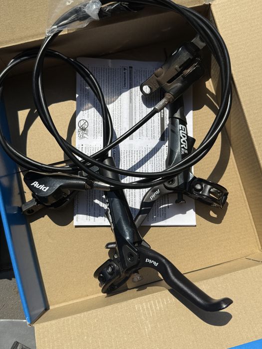 Тормоза гидравлические Avid rsl 5 sram x0 подсидел 27.2 rxl carbon