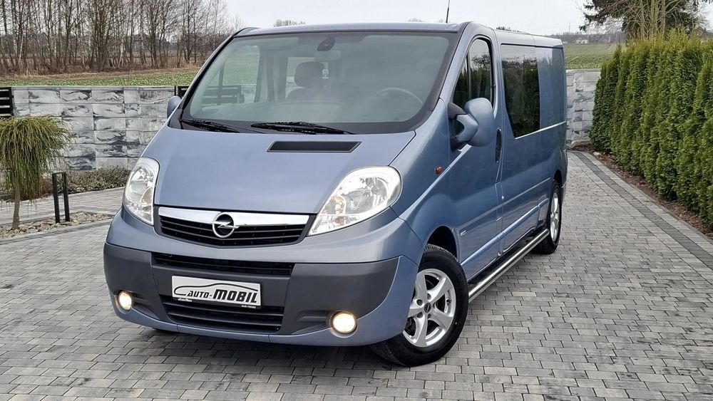 Opel VIVARO  2.5 Dci 145 km L2H1 Long Doka 6 osób Klima Kamera Android