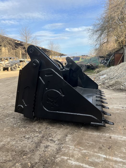 Вила палетні Bobcat- JCB- Cat ковші відвали для снігу