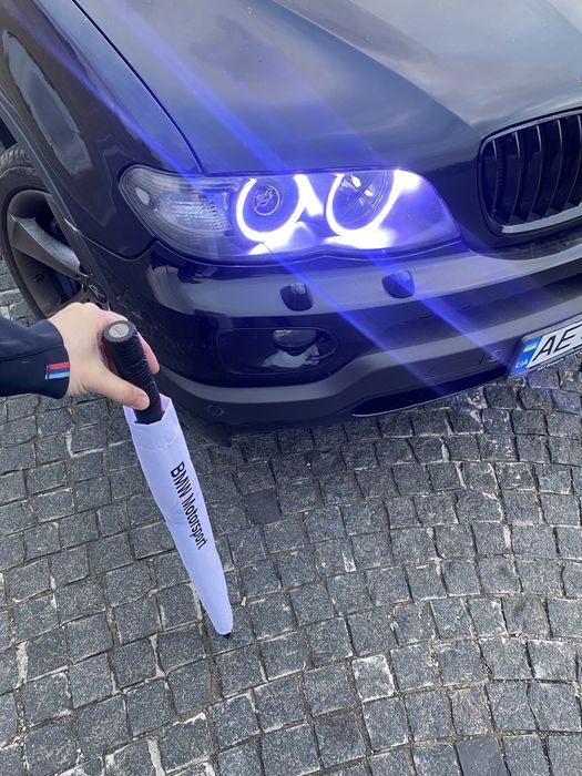 Зонт BMW motorsport ///M, парасолька BMW, білий зонт BMW