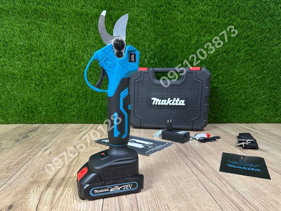 Аккумуляторный Секатор Makita DMT50BL + удлинитель (2.4 метра) 36V 6Ah
