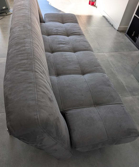 Sofá cama Área em cinzento