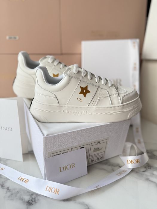 Sneakersy Dior Star White