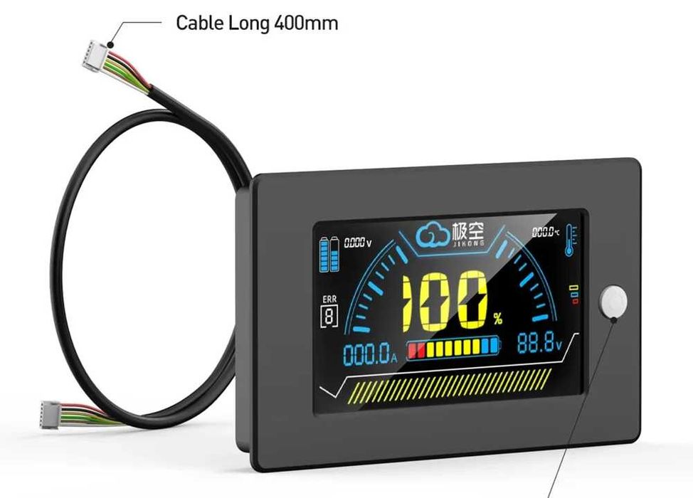 Дисплей до плати BMS JIKONG JKBMS 3,2 дюйма LCD