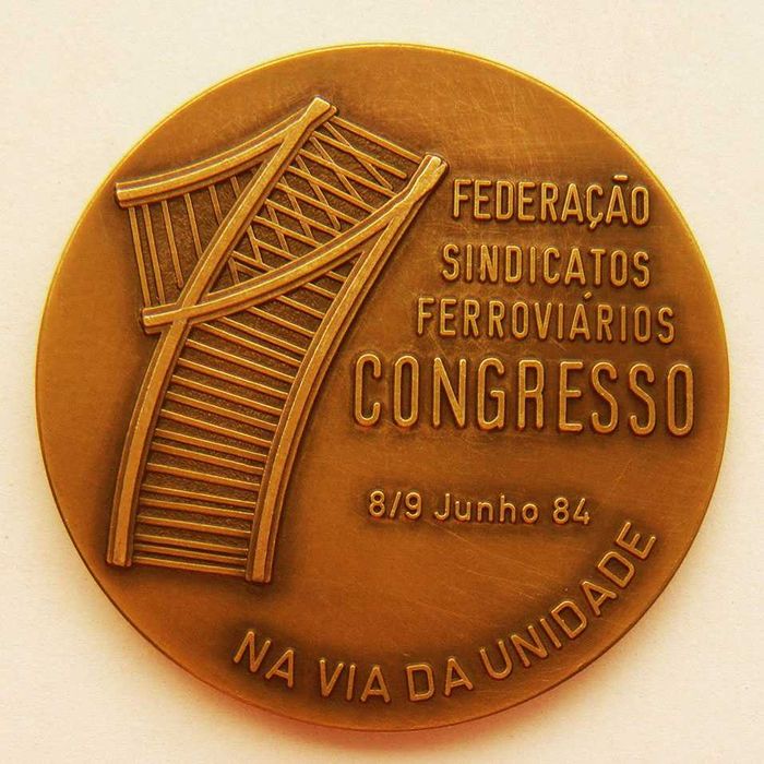 Medalha Bronze Caminhos de Ferro