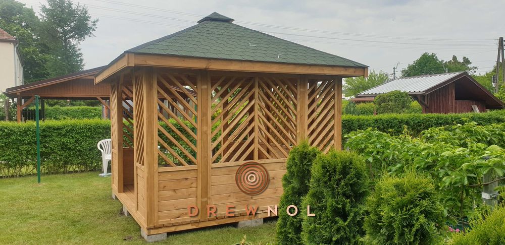 Altana ogrodowa, altanka, altany, wiaty, altanki, pergola, drewutnia.