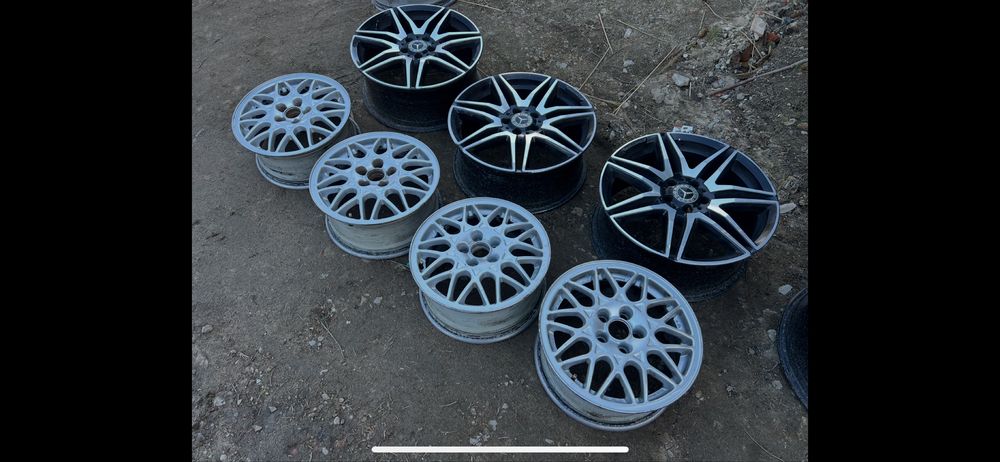 Bbs 15” 5x100 vw golf 3 vr6 gti alufelgi felgi skoda