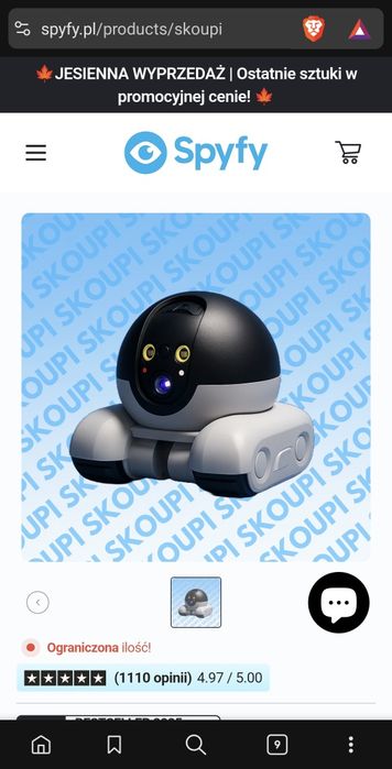 Robot kamera Skoupi