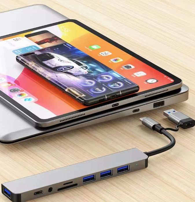 Док-станция (хаб)  USB , type-c.