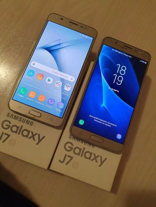Samsung Galaxy J7 2016 (J710) 2/16GB Duos. Оригинал, коробки, чехлы