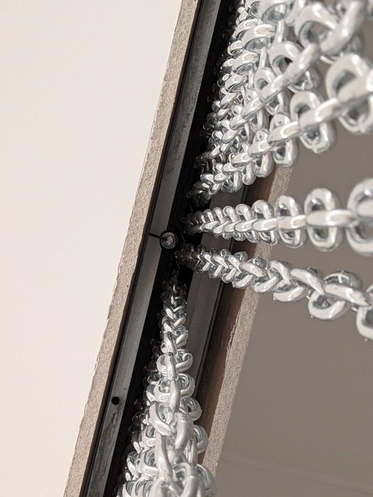60m Corrente Galvanizada de Elos Médios de 6mm (Electro Galv. Medium Link Chain)