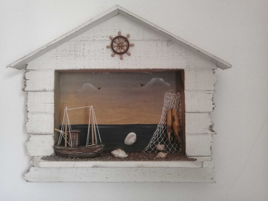 Quadro motivos maritimos , novo por estrear