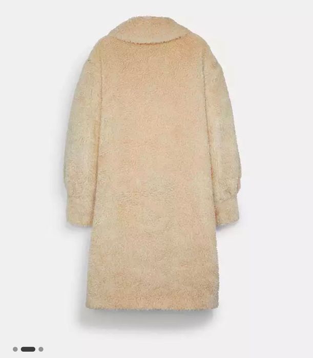 Шуба хутряне пальто Coach S оригінал