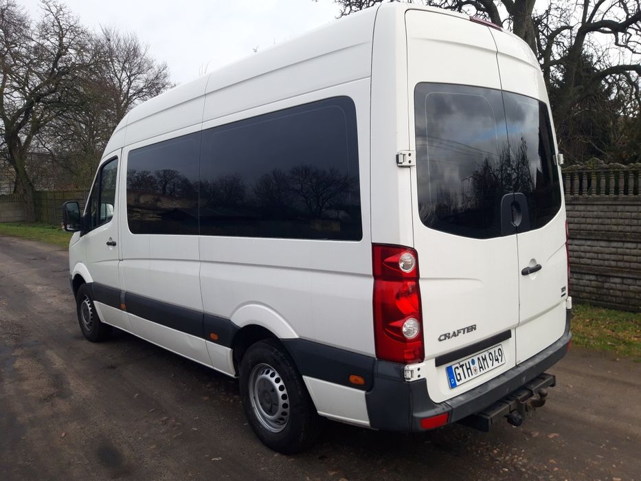 Volkswagen Crafter 2.0 TDI 2014 9 osób swiezo sprowadzony w bdb stanie