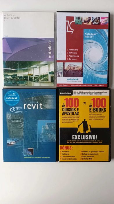 4 DVDs - PC - Various Software Programs64861509416450120