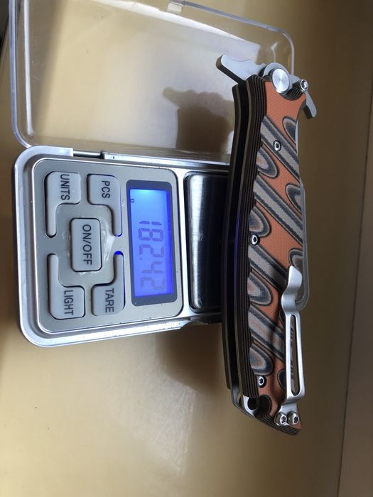 Складной нож Розкладний ніж Финка С Нокс з кліпсою