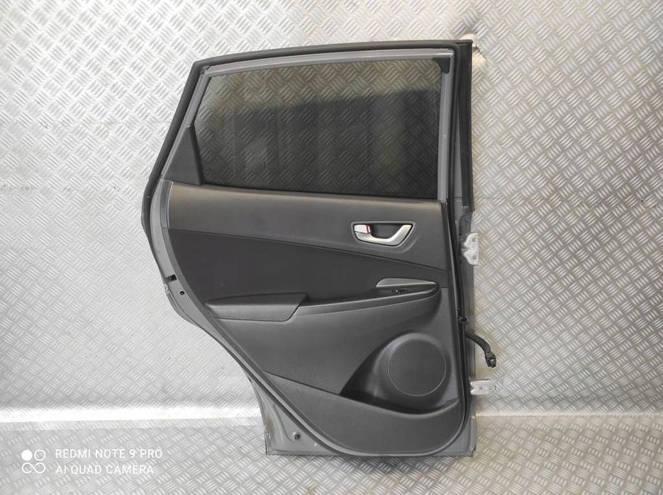 hyundai kona i 2017-2023 drzwi tylne lewe tył szare oryginalne